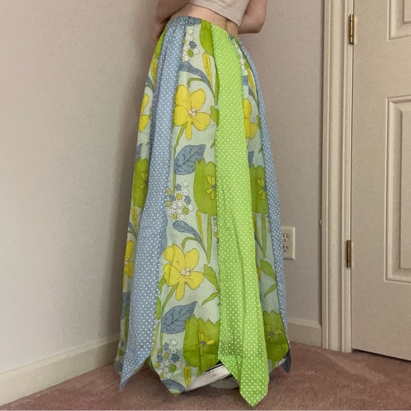 Patchwork Maxi Skirt - Picture 5 of 5